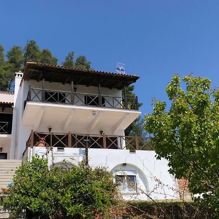 Villa Unique Sea View House Kalandra Exterior foto