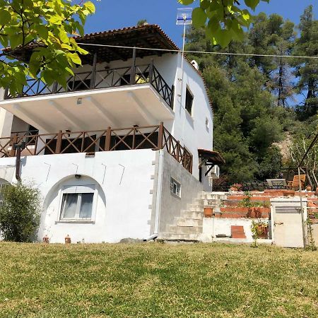 Villa Unique Sea View House Kalandra Exterior foto