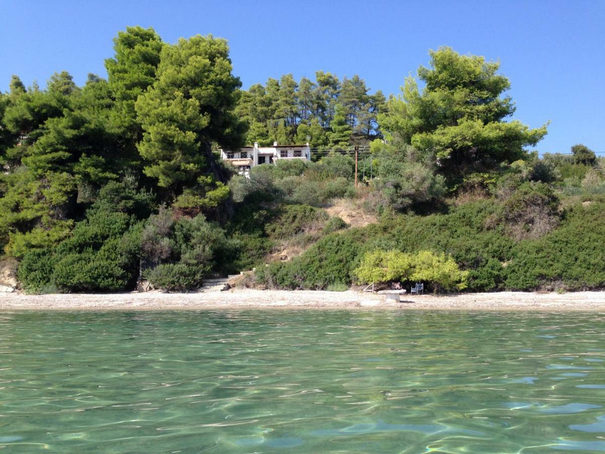 Villa Unique Sea View House Kalandra Exterior foto
